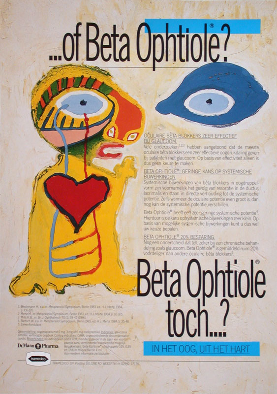 In het oog, uit het hart
